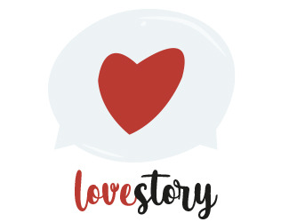 Projekt graficzny logo dla firmy online lovestory